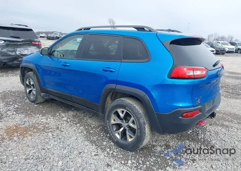 2017 Jeep Cherokee Trailhawk 4X4 из США, поврежденный, VIN 1C4PJMBS4HW601955